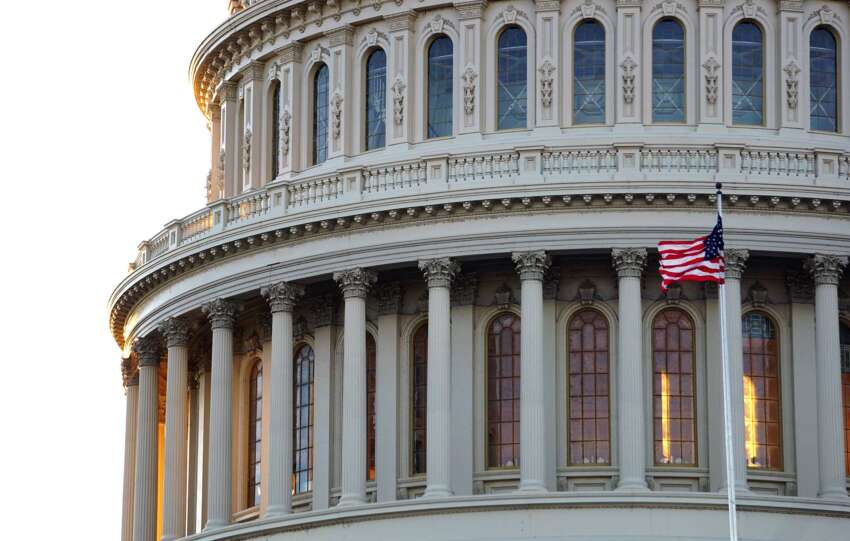 U.S. Capitol dome in Washington D.C., representing congressional redistricting efforts Ohio redistricting 2025
