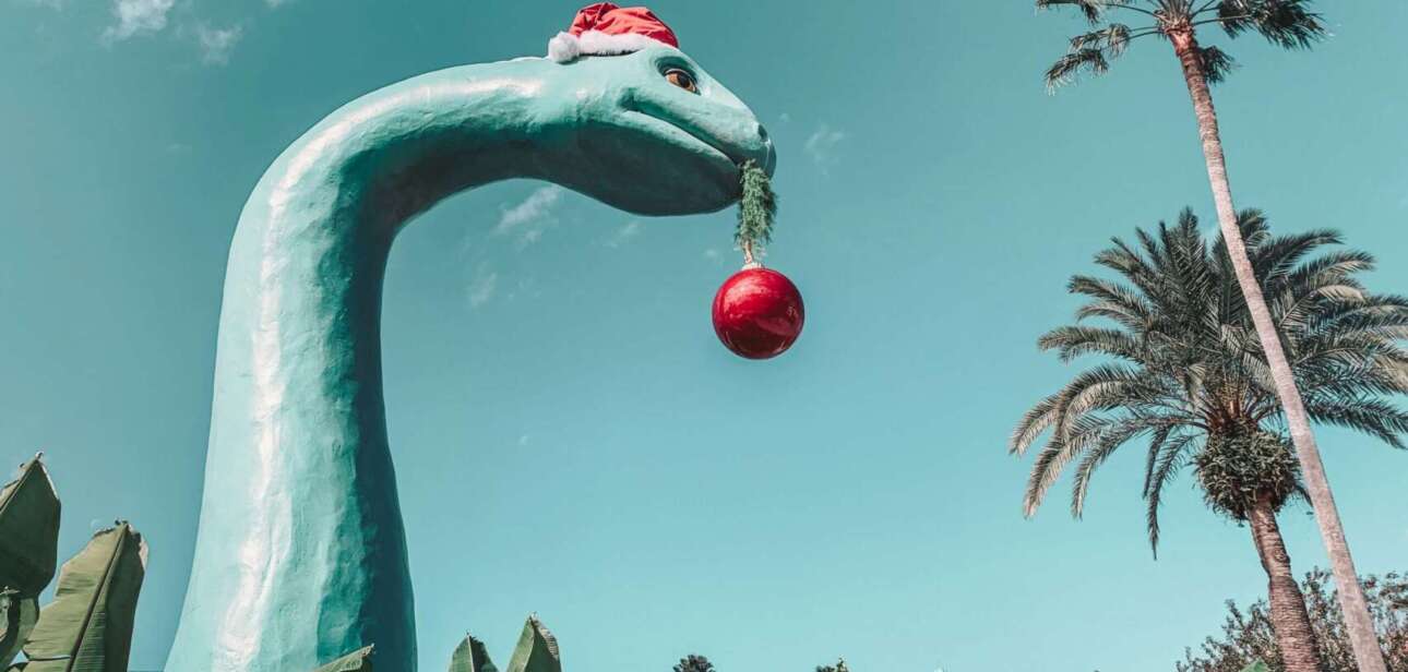 Jollywood Nights at Disney’s Hollywood Studios in Orlando decorated for Christmas with holiday lights and nighttime entertainment.