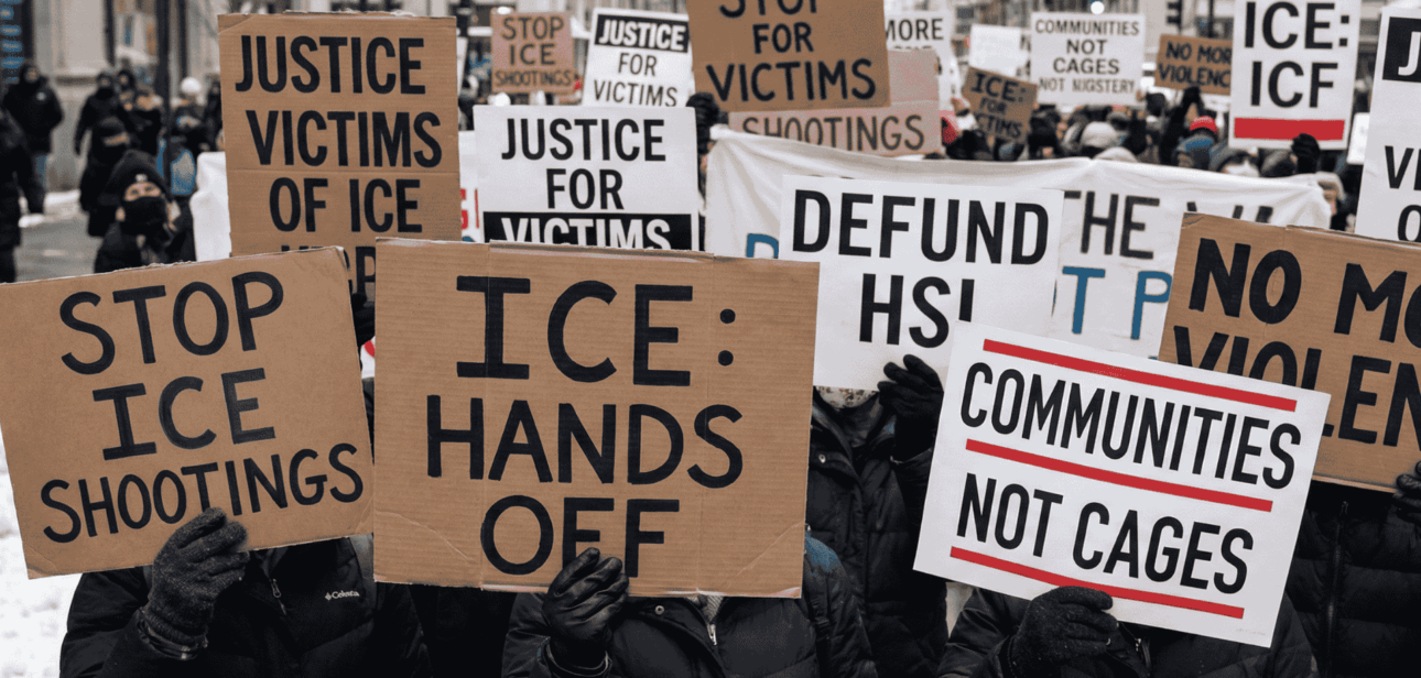 ICE shooting protest 