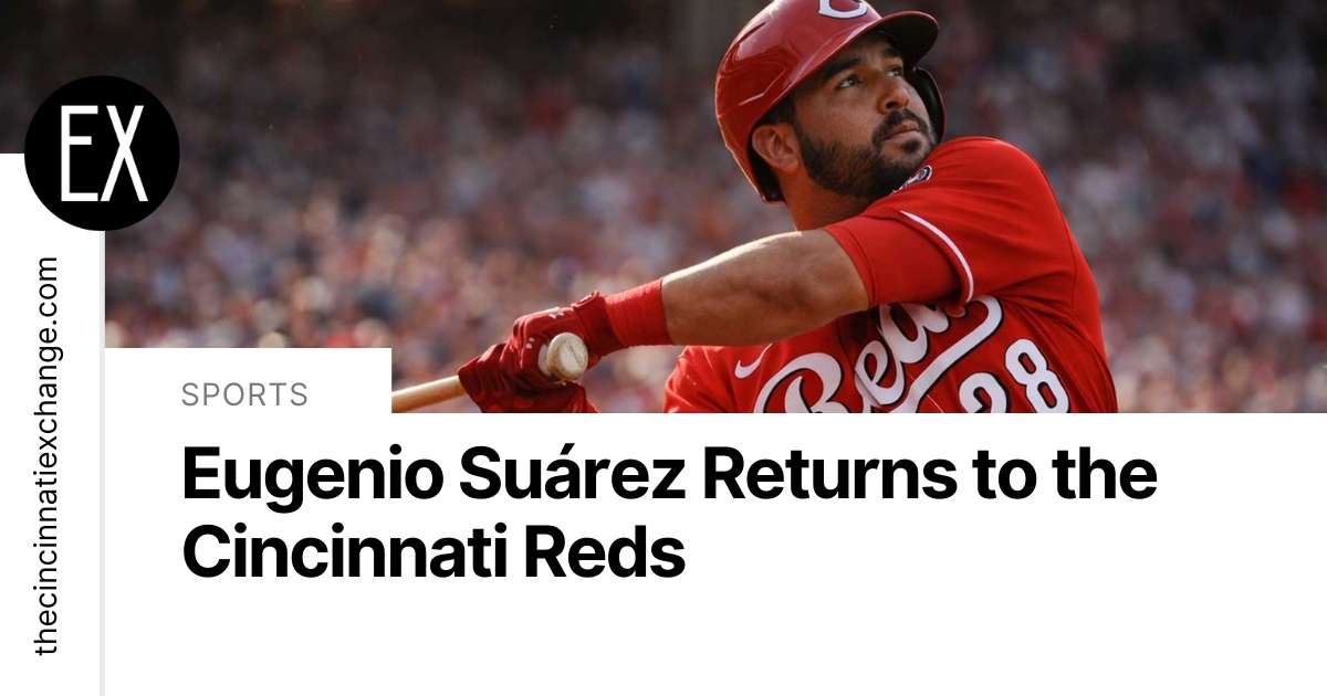 Eugenio Suárez Cincinnati Reds Powers the Team