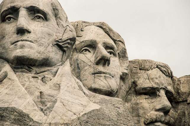 Mount Rushmore presidential faces symbolizing Presidents’ Day in Cincinnati 2026