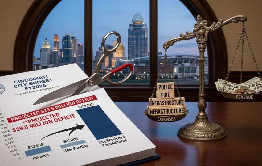 Cincinnati budget deficit