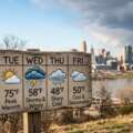 Weekly weather planner: Spring-like warmth then storms expected in Cincinnati