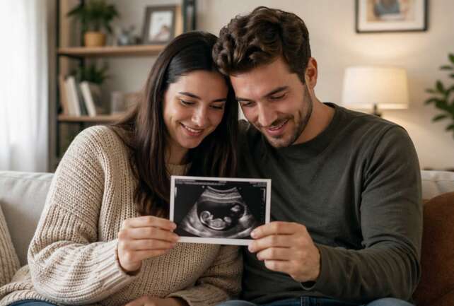 Parents walk with a child as the cost of raising a child rises across Cincinnati and the Midwest