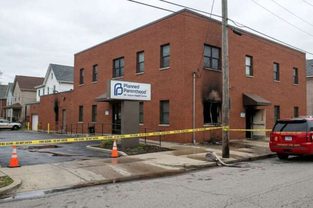Planned Parenthood fire